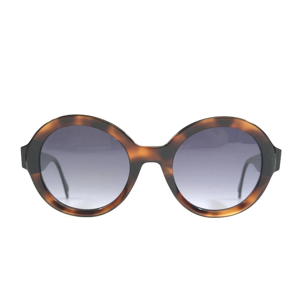 Gigi Studios Sunglasses ELISA 6896/2 Brown Tortoise Frames Gray Gradient Lenses